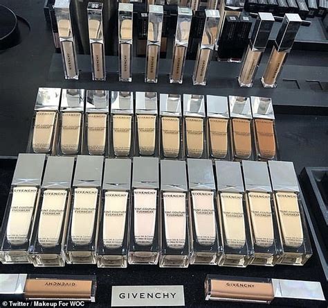 givenchy foundation diversity|Givenchy’s new foundation line is SLAMMED for its lack of .